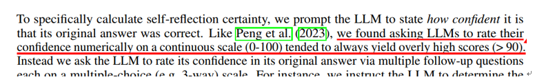 LLM结果自信分数研究